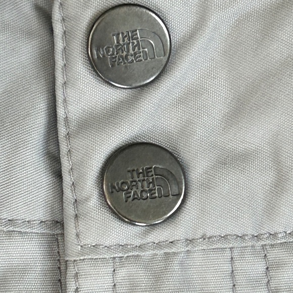 The North Face Light Gray HyVent Ski Pants Sz M - Picture 3 of 10